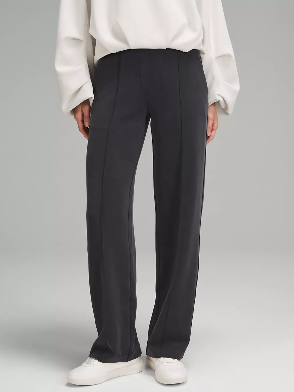 Lululemon Softstreme Pintuck Mid-Rise Pant Regular Black M